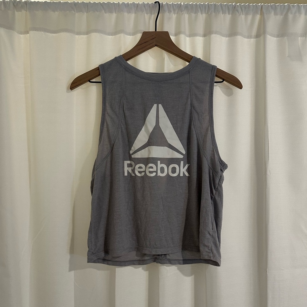 REEBOK Grey workout tank